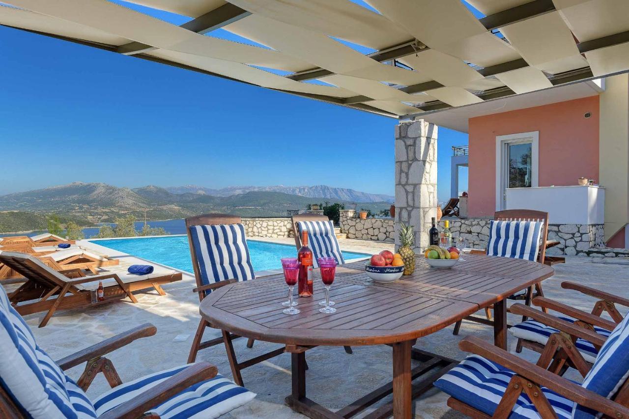 Villa Drepanou Bay ลิเกีย ภายนอก รูปภาพ